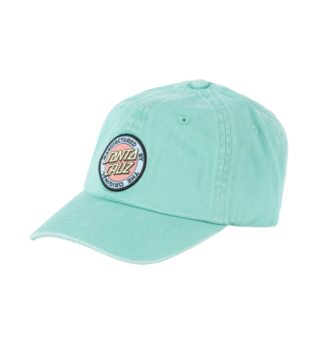 Santa Cruz Mfg Retro Dot Dad Cap - Ocean