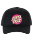 Santa Cruz Style Dot Dad Cap - Black