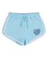 Santa Cruz Checker Heart Dot Shorts - Aqua
