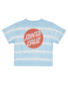 Santa Cruz Other Dot Redux S/S Tie-Dye Crop Tee - Aqua