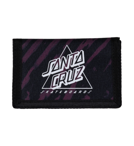 Santa Cruz Not A Dot Hollow Tie-Dye Velcro Wallet
