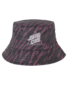 Santa Cruz Not A Dot Hollow Reversible Tie-Dye Bucket Hat - Maroon