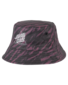 Santa Cruz Not A Dot Hollow Reversible Tie-Dye Bucket Hat - Maroon