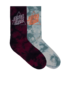 Santa Cruz Not A Dot Tie-Dye Crew Sock 2Pk (Yth 2-8)