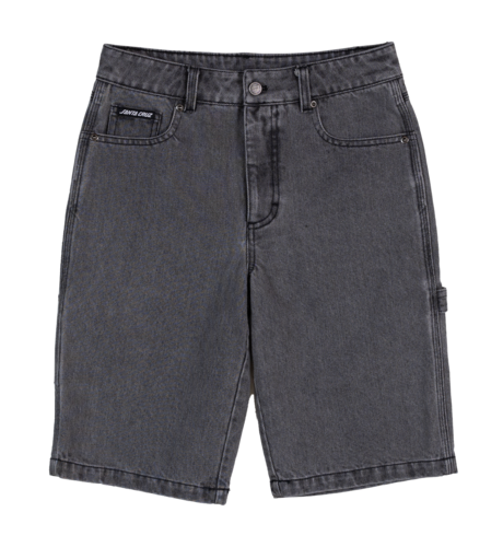 Santa Cruz Classic Dot Carpenter Jean Short - Carbon