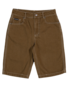 Santa Cruz Brain Dot Bone Stack Jean Shorts - Tan