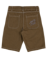 Santa Cruz Brain Dot Bone Stack Jean Shorts - Tan