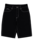 Santa Cruz Flamed Collegiate Arch Jean Shorts - Black