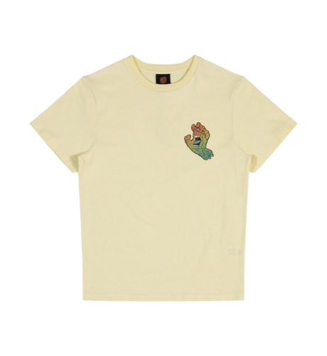 Santa Cruz Letter Hand Fade Tee - Butter