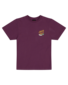 Santa Cruz Space Dot Rocket Tee - Maroon