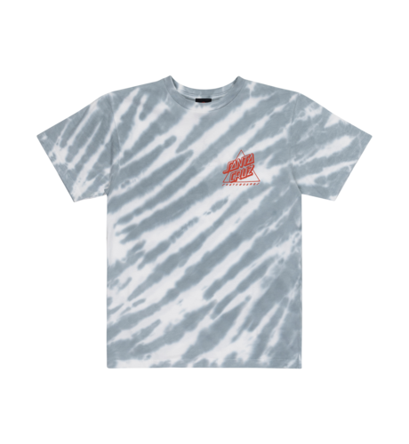 Santa Cruz Not A Dot Hollow Tie-Dye Tee - Slate