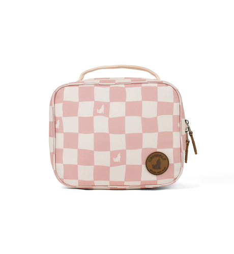 Crywolf Everyday Lunch Bag - Pink Check