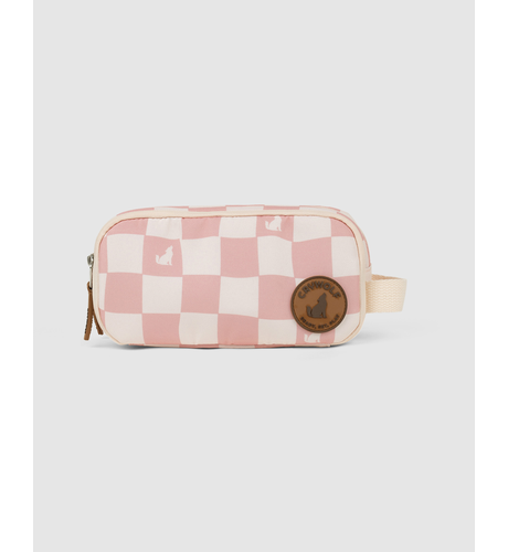 Crywolf Fable Pencil Case - Pink Check