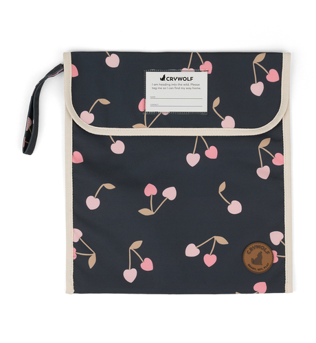 Crywolf Book Bag - Cherry Hearts