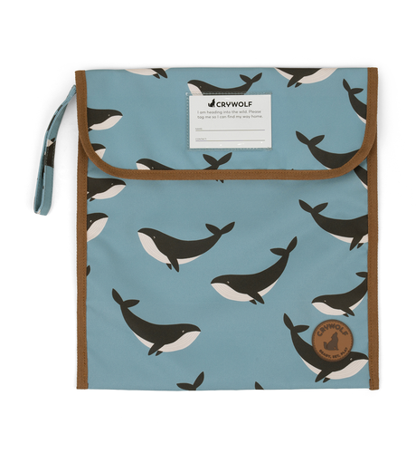 Crywolf Book Bag - Whale Trail