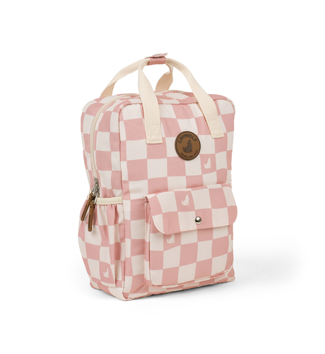 Crywolf Mini Backpack - Pink Check