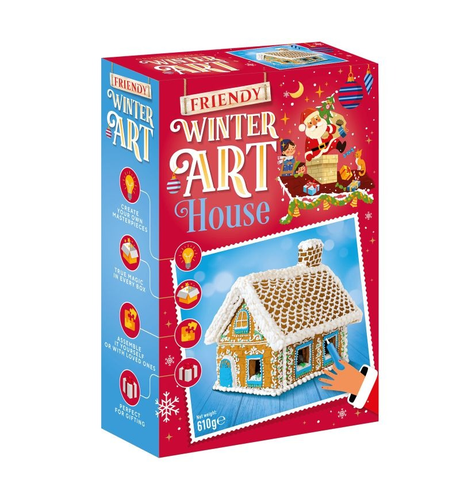 Friendy Gingerbread House Kit 610gm