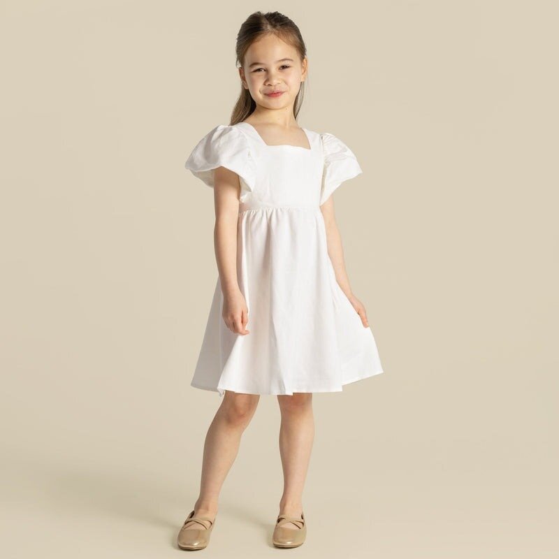 white christmas dresses Birthday Party Dress for Girls main image 0