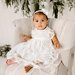 Designer Kidz Sophia Christening Gown - Ivory