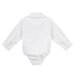 Designer Kidz Jackson L/S Formal Romper - White