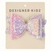 Designer Kidz Sparkle Bow Hair Clip - Multi