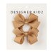 Designer Kidz Hair Clip 2 Pack - Caramel