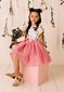 Designer Kidz Summer Meadow S/S Tutu Dress - Pink
