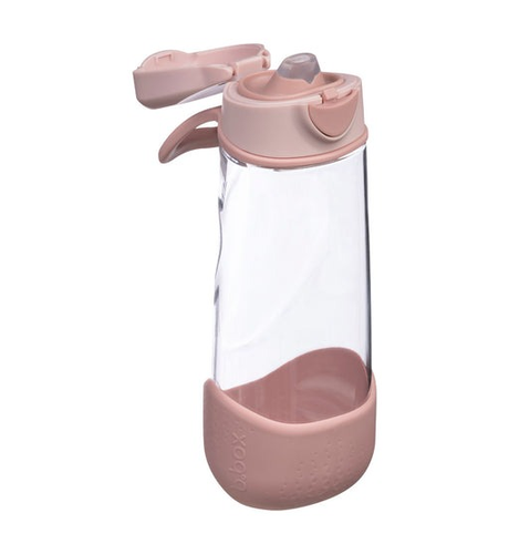 B.Box Sport Spout Bottle 600ml - Blush Crush