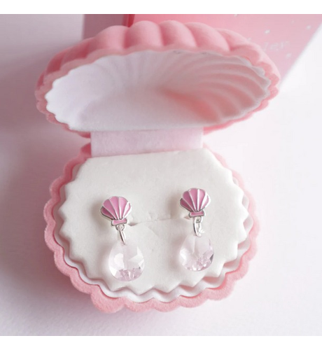 Lauren Hinkley Ocean Treasure Earrings - Pink Sterling Silver