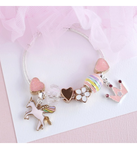 Lauren Hinkley Celestial Unicorn Charm Bracelet