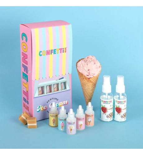 Confetti Blue Perfume Making Kit - Ice Cream