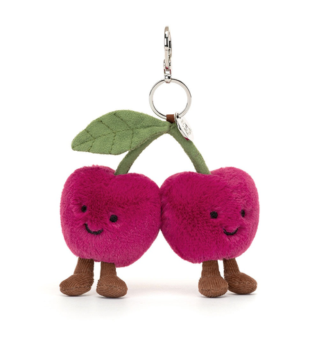 Jellycat Amuseable Cherries Bag Charm