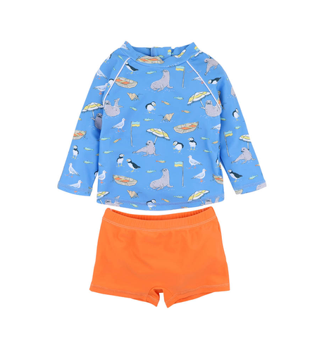 Minihaha Conway L/S Rashie & Trunk Set