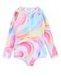 Minihaha Cali Print L/S Rash Suit