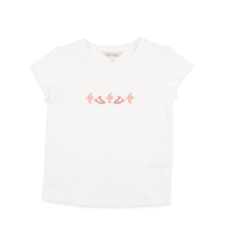 Fox & Finch Songbird Embroidered Tee
