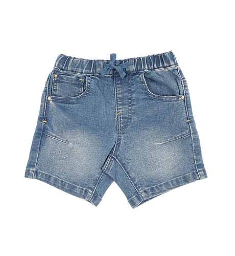 Bebe Boys Knit Denim Shorts