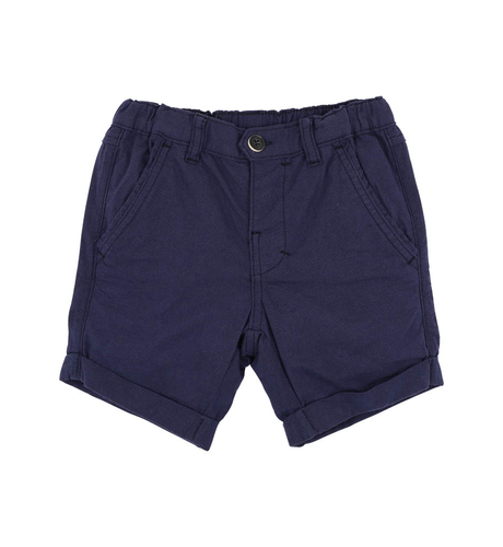 Bebe Navy Roman Pocket Shorts