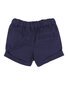 Bebe Navy Roman Pocket Baby Shorts