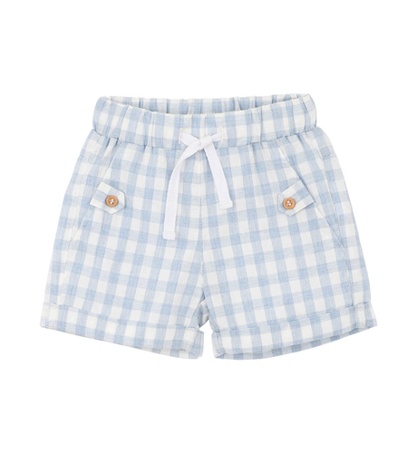 Bebe Axel Check Baby Shorts
