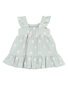 Bebe Tess Emb. Daisy Baby Dress