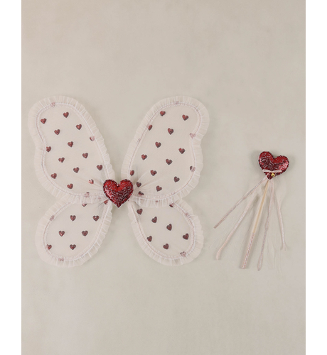 Noralee Fairy Set - Red Hearts