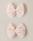 Noralee Flutter Tulle Clips - Pink Dots