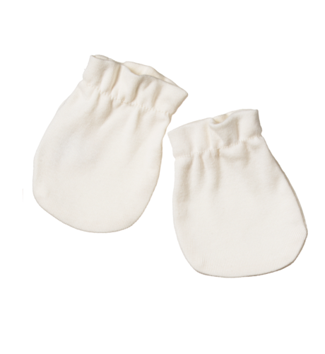 Nature Baby Newborn Mittens - Natural