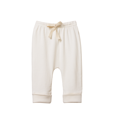 Nature Baby Drawstring Pants - Natural