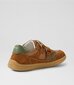Bobux Kid+ Hunter Sneaker - Caramel-Bronze Green