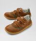 Bobux Kid+ Hunter Sneaker - Caramel-Bronze Green