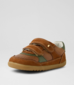 Bobux Step Up Hunter Sneaker - Caramel-Bronze Green
