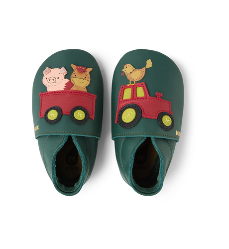 Bobux Soft Sole Rusty Ride - Forest
