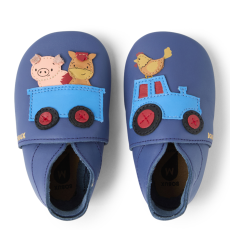 Bobux Soft Sole Rusty Ride - Blue Indigo