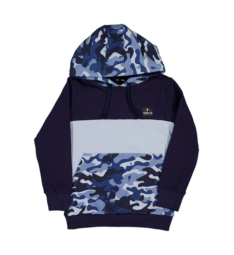 Radicool Dude Blue Camo Pocket Hood(Pre-order)